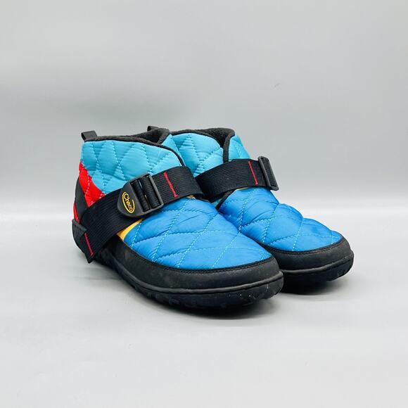 Chaco Shoes Mens 11 Multicolor Ramble Puff Quilted Ankle Slippers House Comfort main image 9